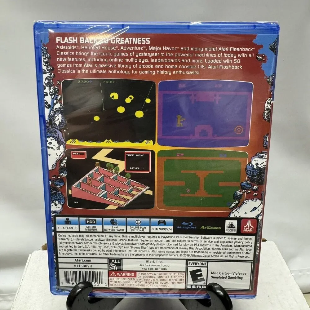 Atari Flashback Classics Vol 2 PS4 Sony PlayStation 4 Game New Sealed Retro